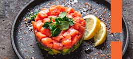 Veja como preparar um tartar de salmão