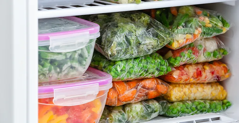 Como conservar legumes na geladeira