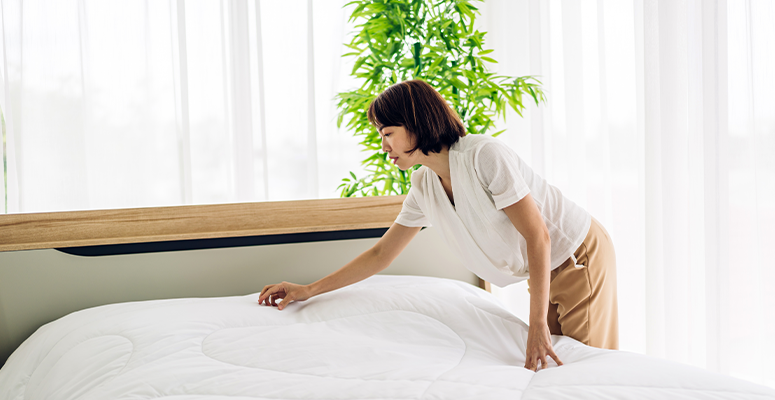 Tirar o amarelado da roupa de cama
