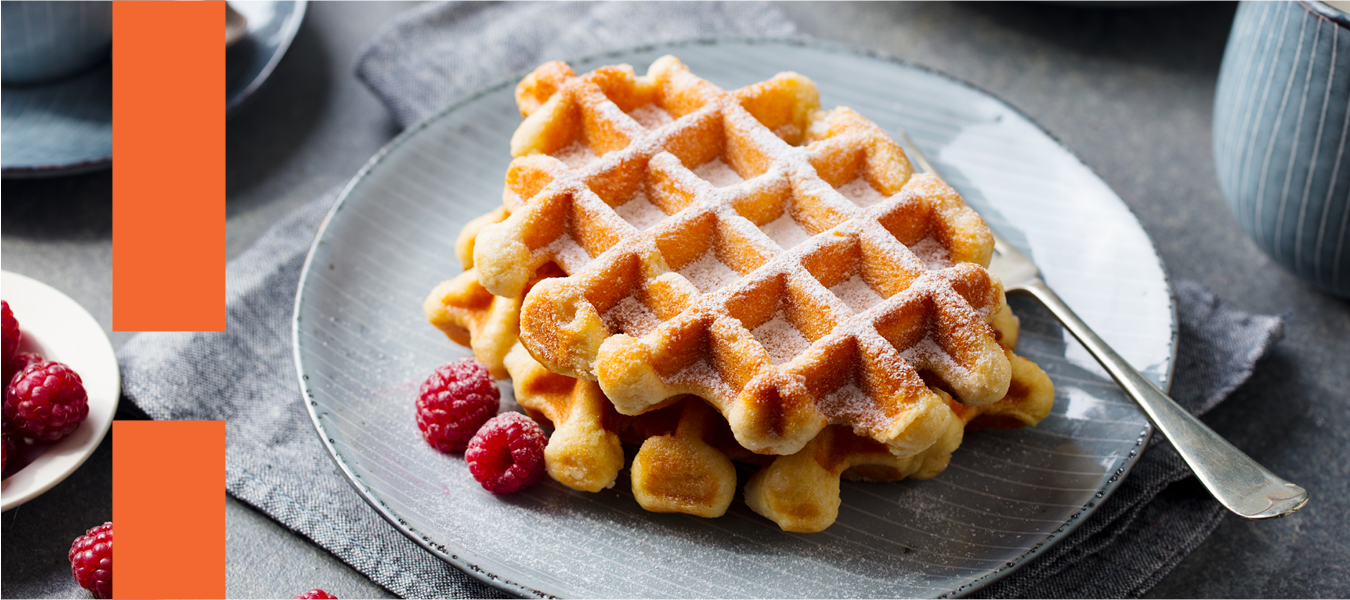 receita de waffle