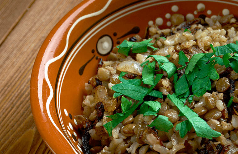 Como preparar arroz com lentilha, uma opção diferente para o seu jantar