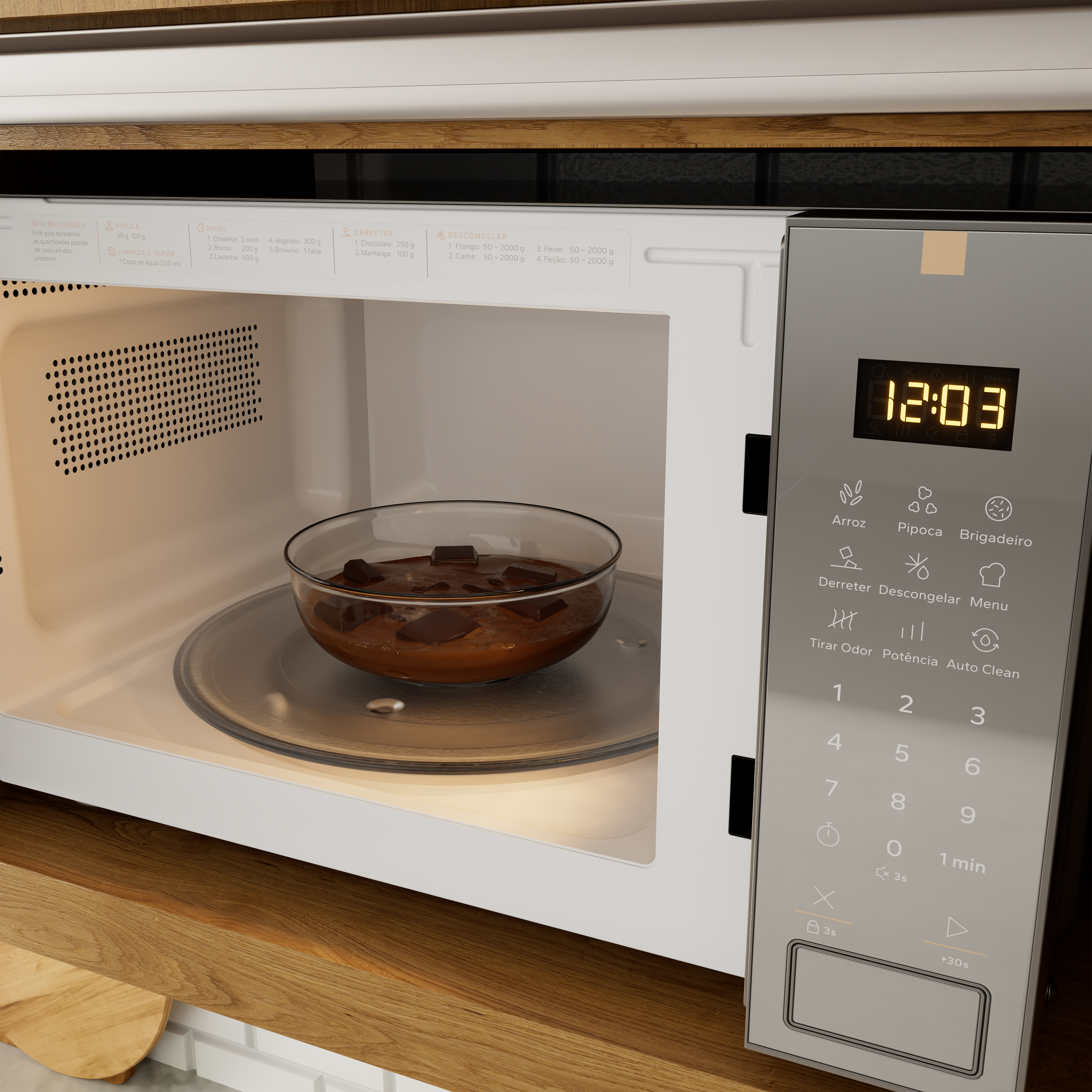 Brastemp BMS23AR Feature Derreter