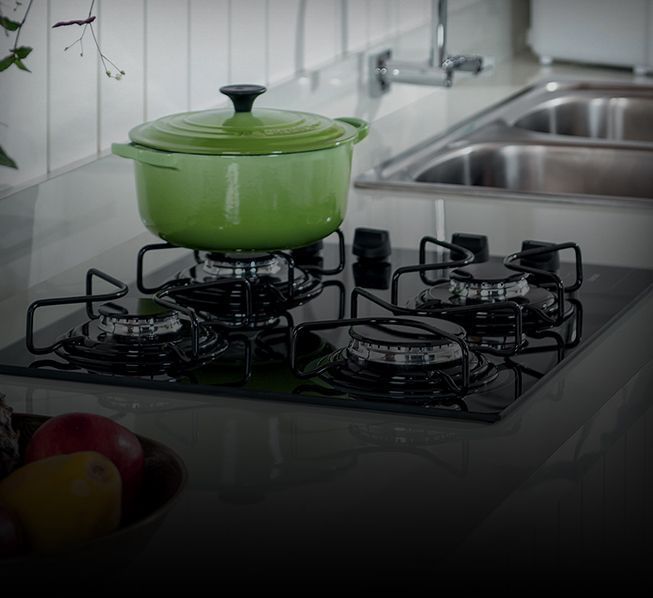 Cooktop a gás ou indução. Qual é o melhor?