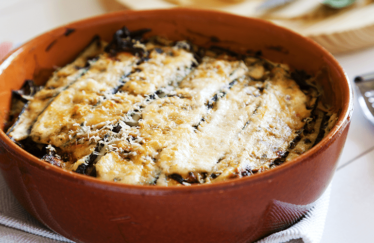 Lasanha de abobrinha e outras receitas italianas