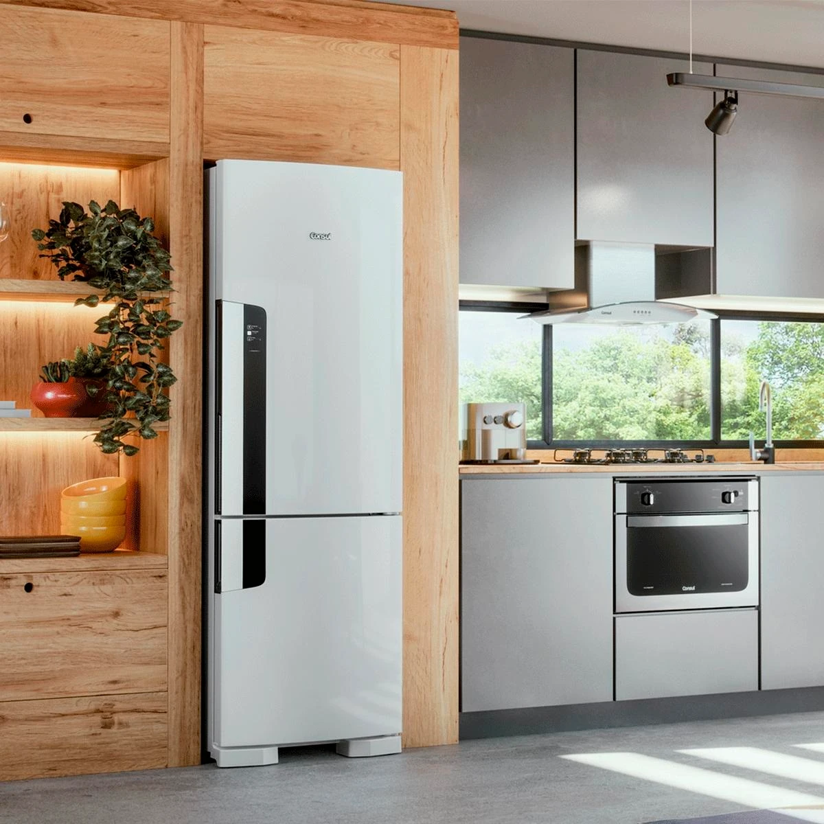 geladeira com freezer embaixo ou em cima?