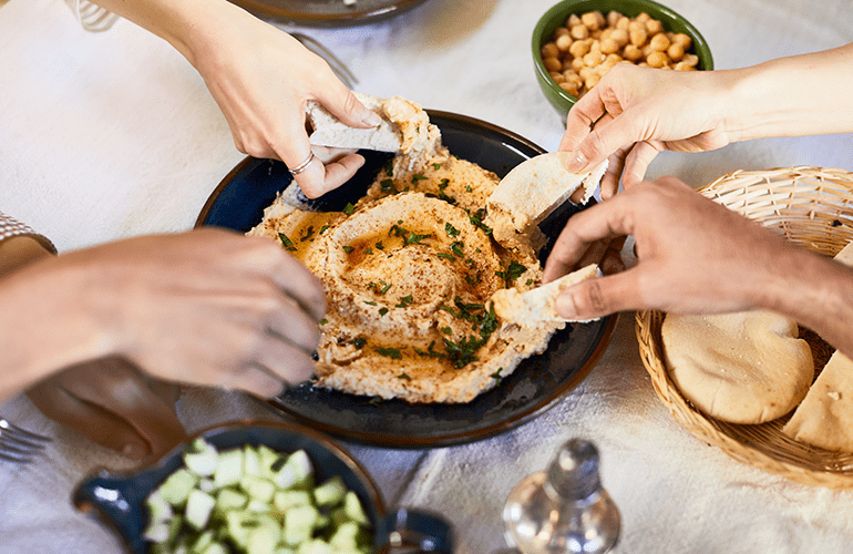 Homus: como preparar a pasta de grão de bico