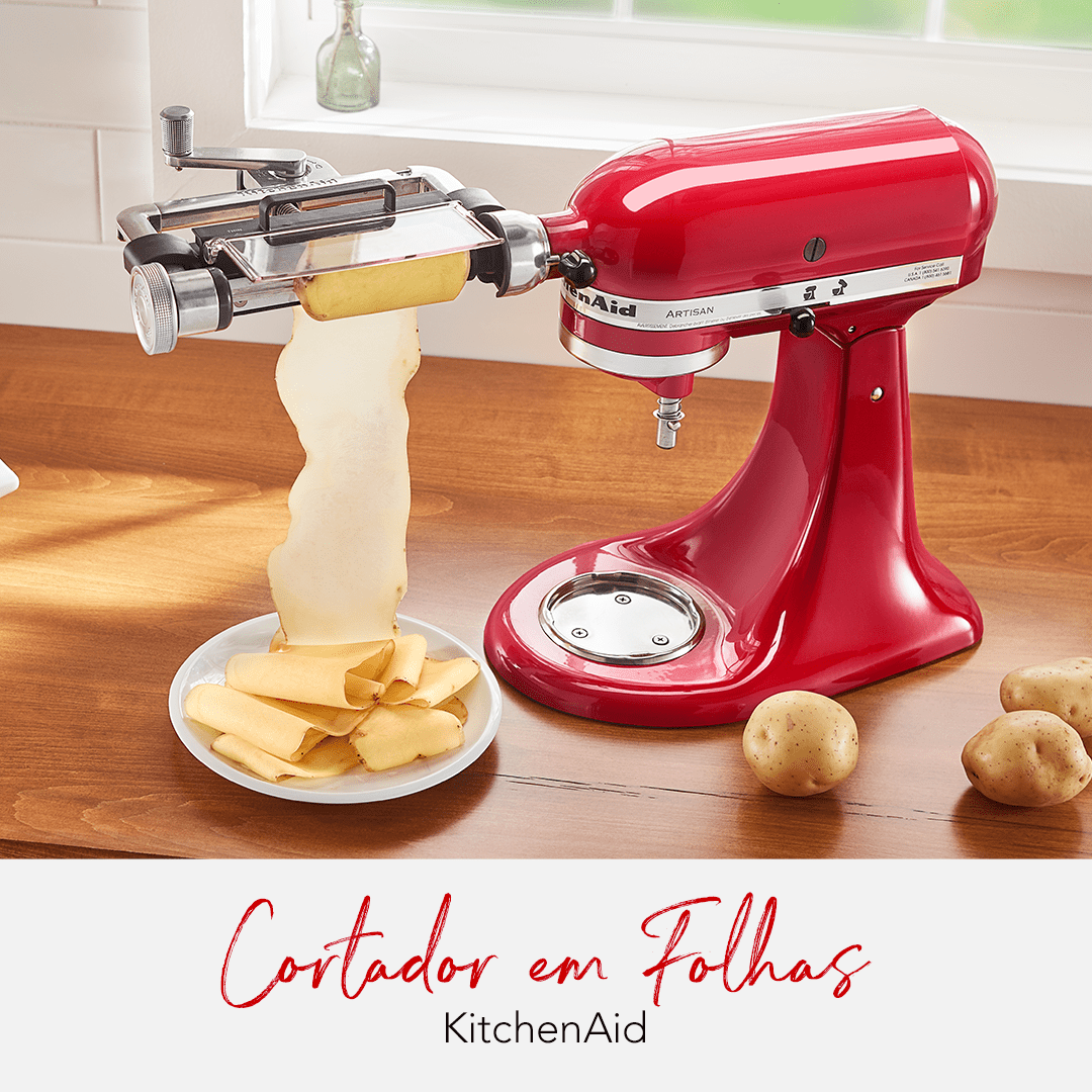 Receitas Para Preparar Com o Cortador Em Folhas KitchenAid
