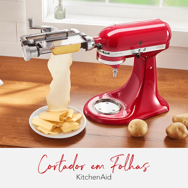 Receitas Para Preparar Com o Cortador Em Folhas KitchenAid