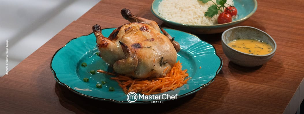 Receita de frango assado no forno