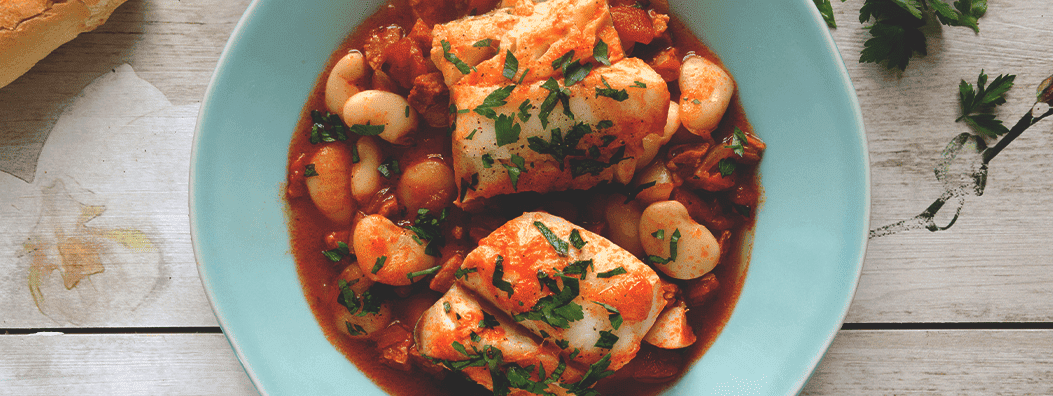 Salada de Bacalhau com Feijão Fradinho