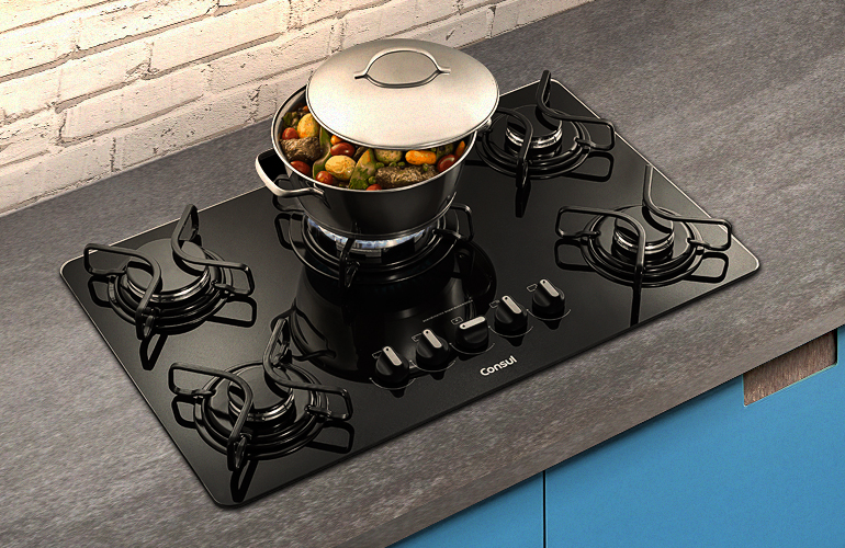 cooktop ou fogão: cooktop