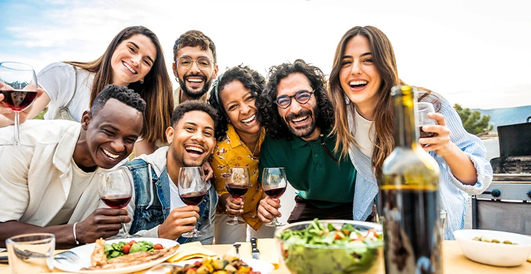 Jantar para amigos