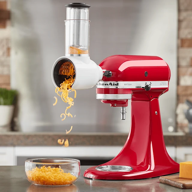 Ralador e Fatiador Kitchenaid: Como montar, usar e limpar?