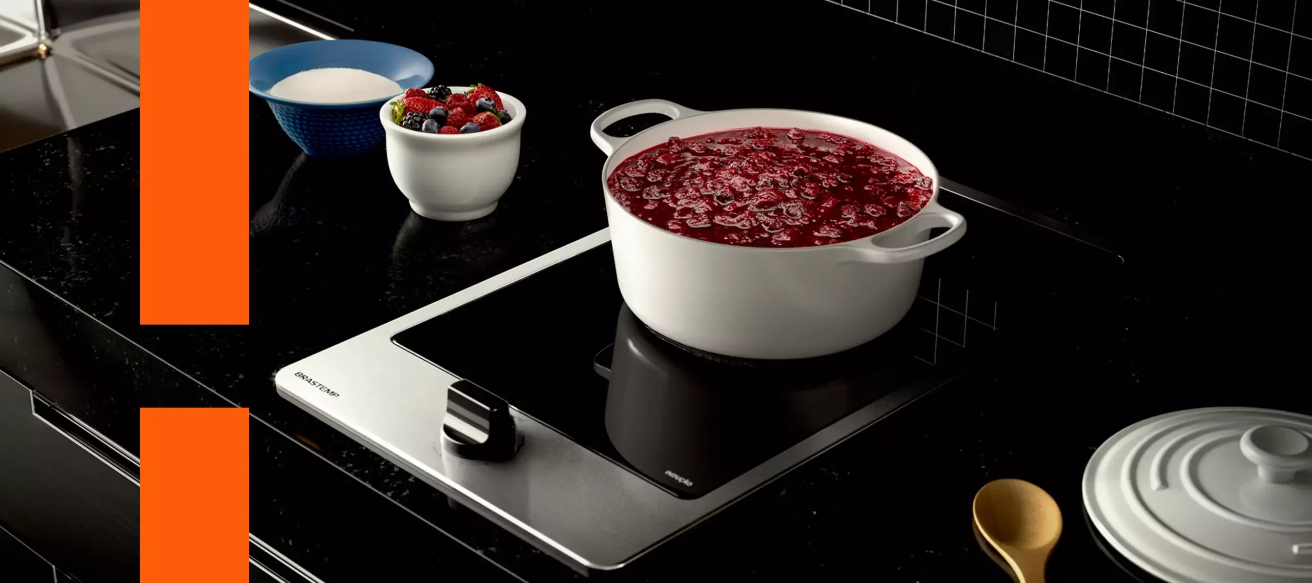 cooktop de indução brastemp