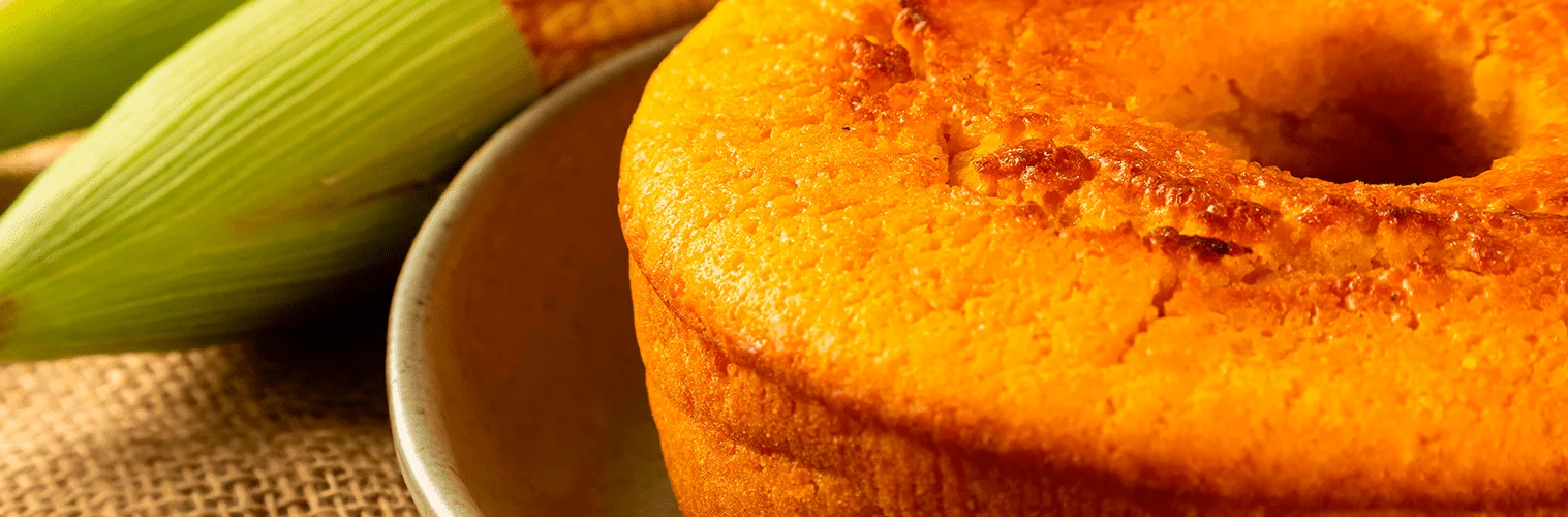 Como fazer bolo de milho simples