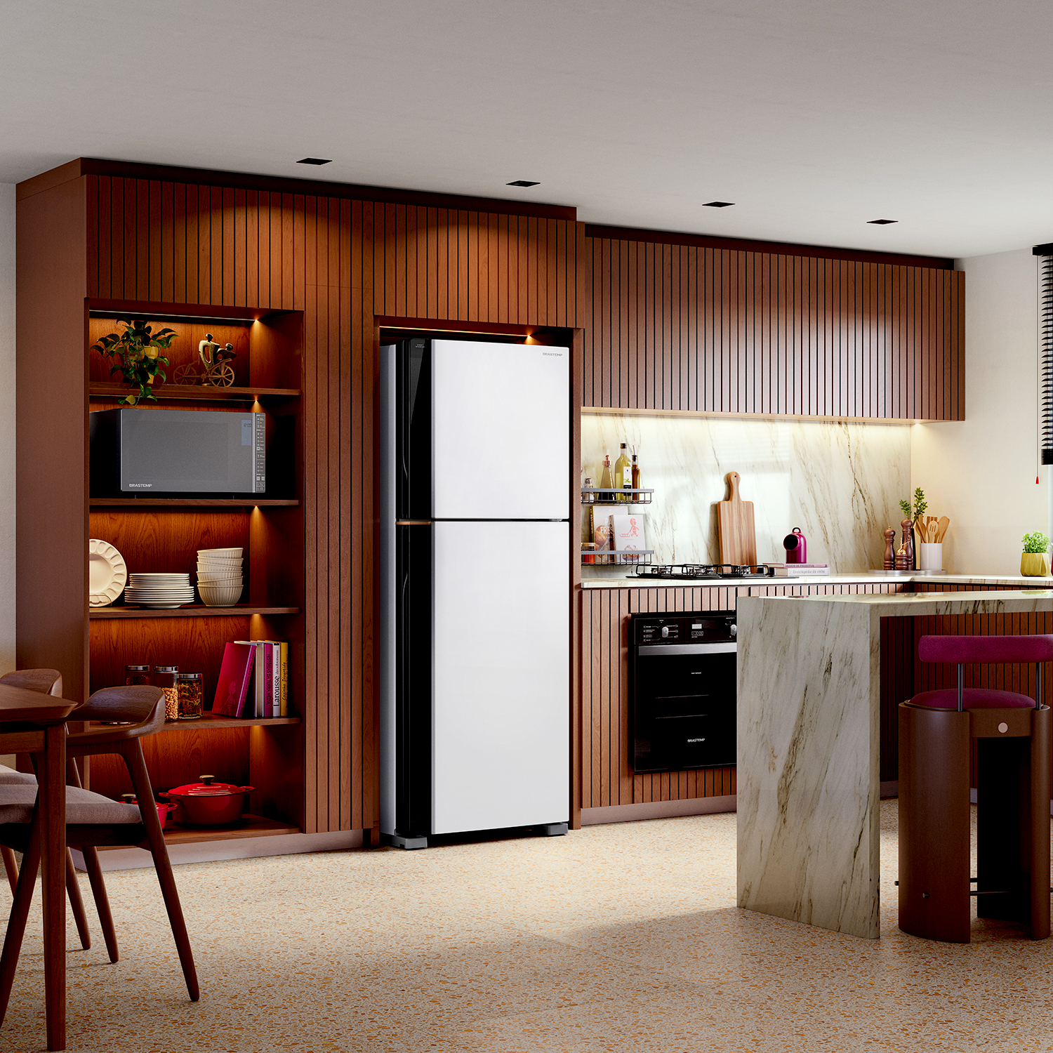 Brastemp Geladeira BRM60AB Imagem Ambientada 1