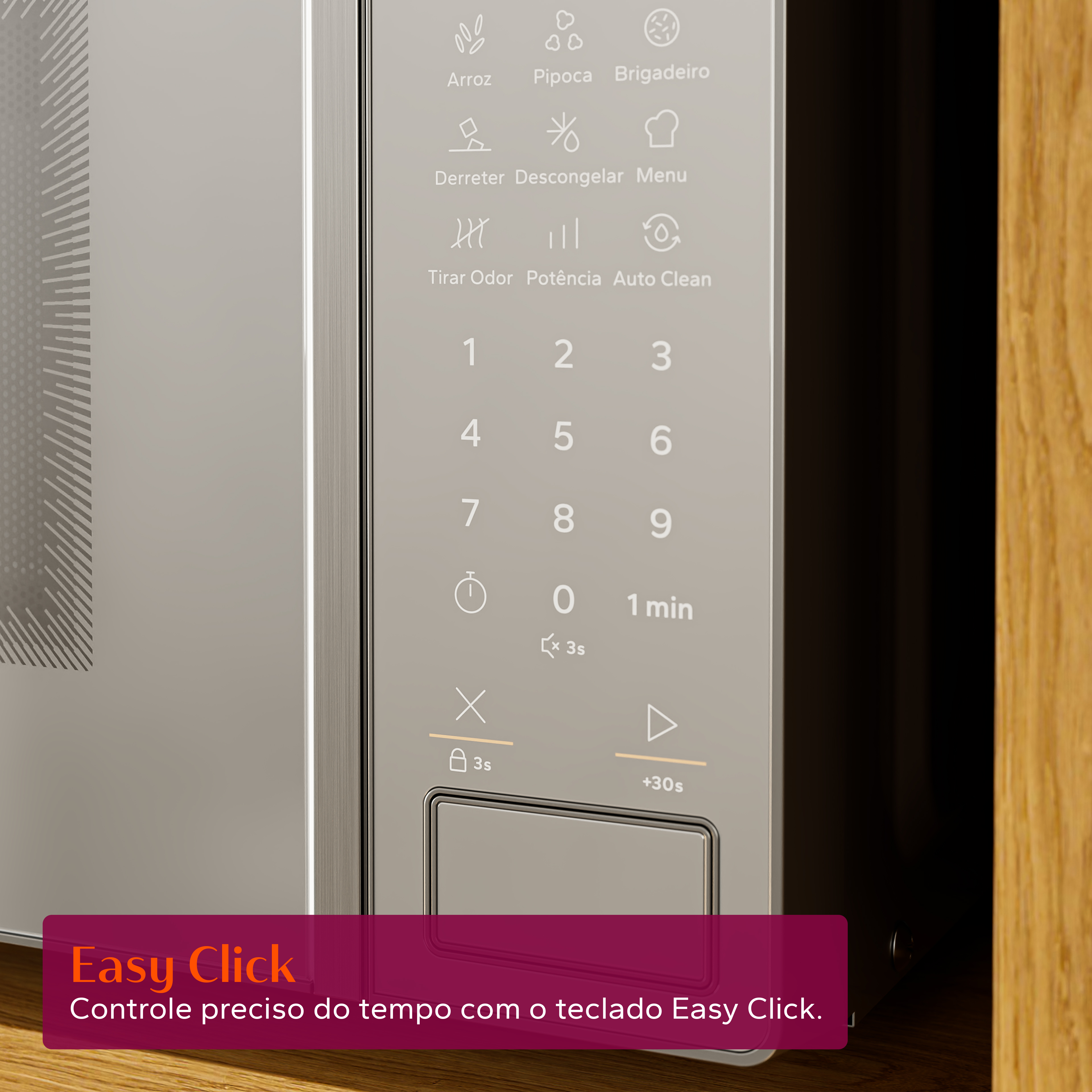 Brastemp BMS23AR Feature Painel
