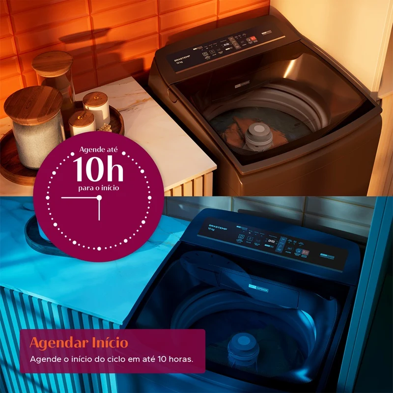 Lavadora Brastemp BWT16A9