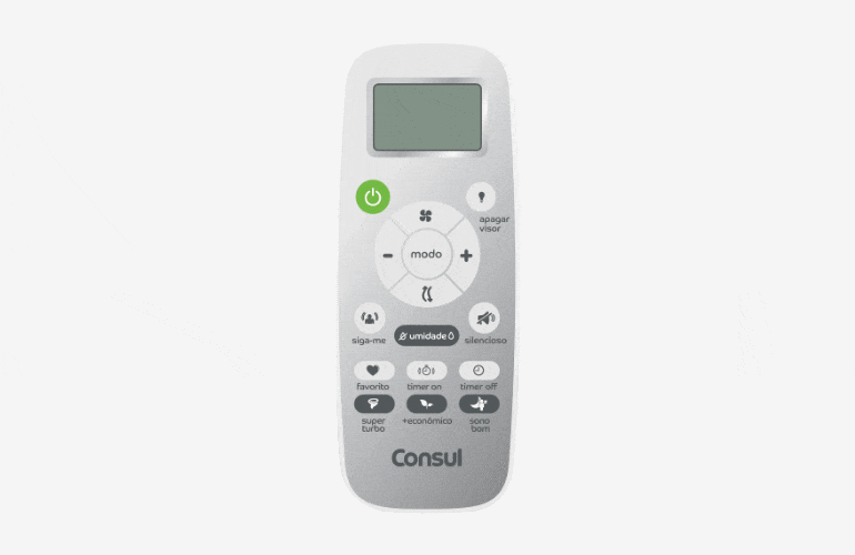 controle do ar condicionado