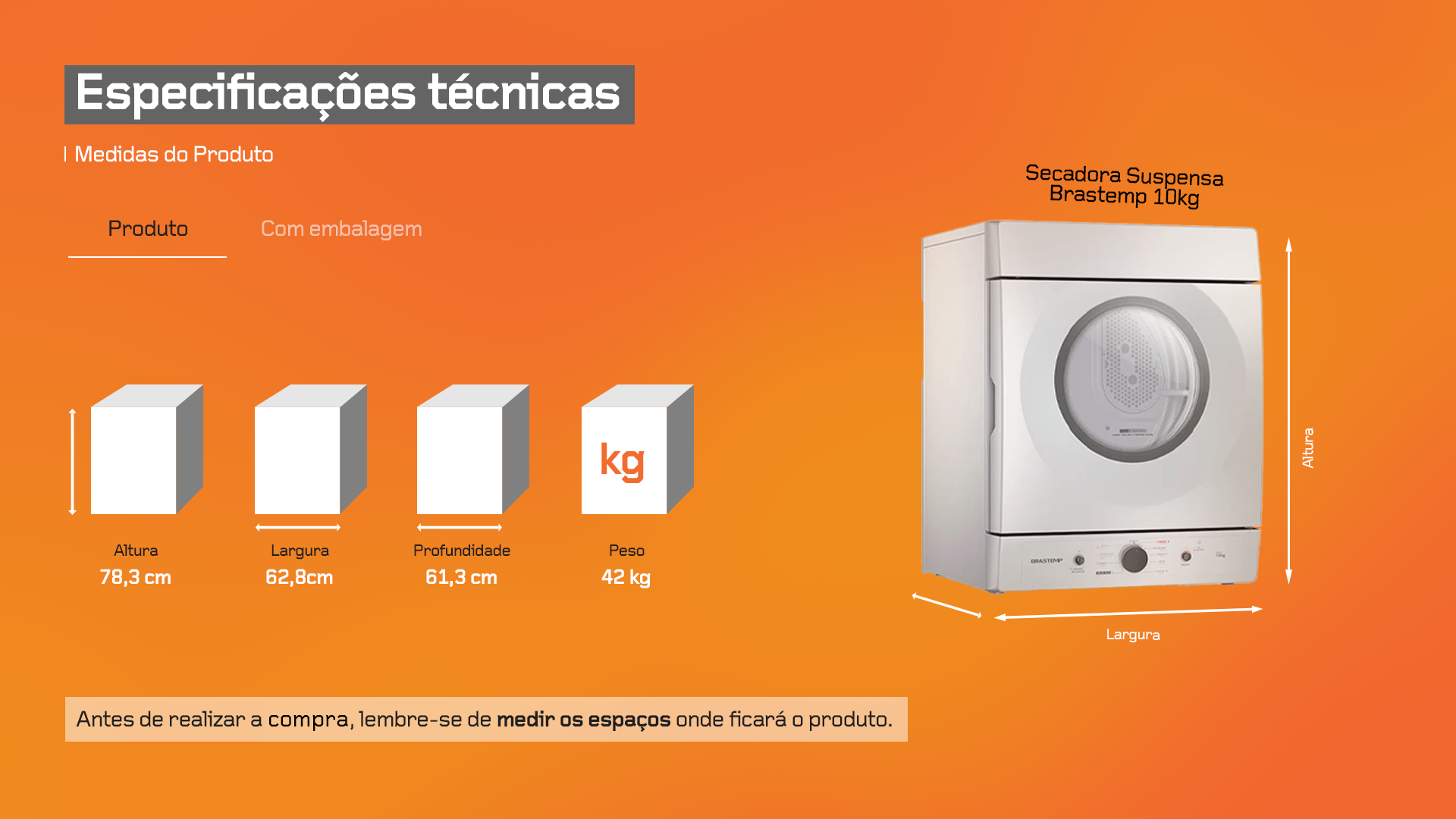 Secadora Suspensa Brastemp (1)