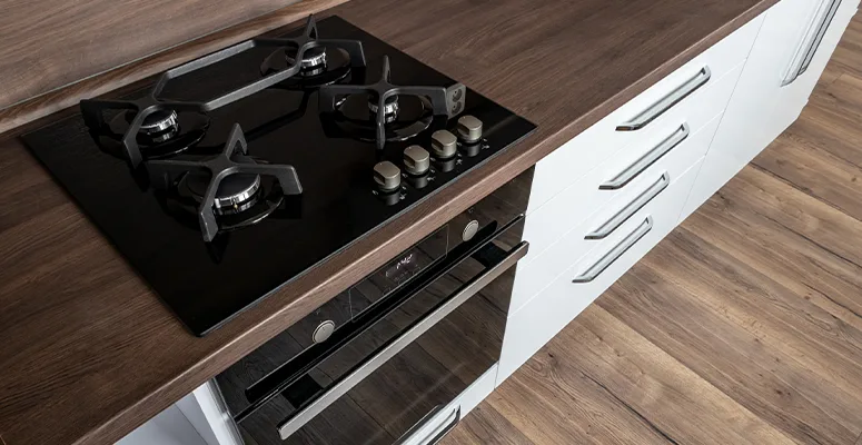 forno embaixo do cooktop