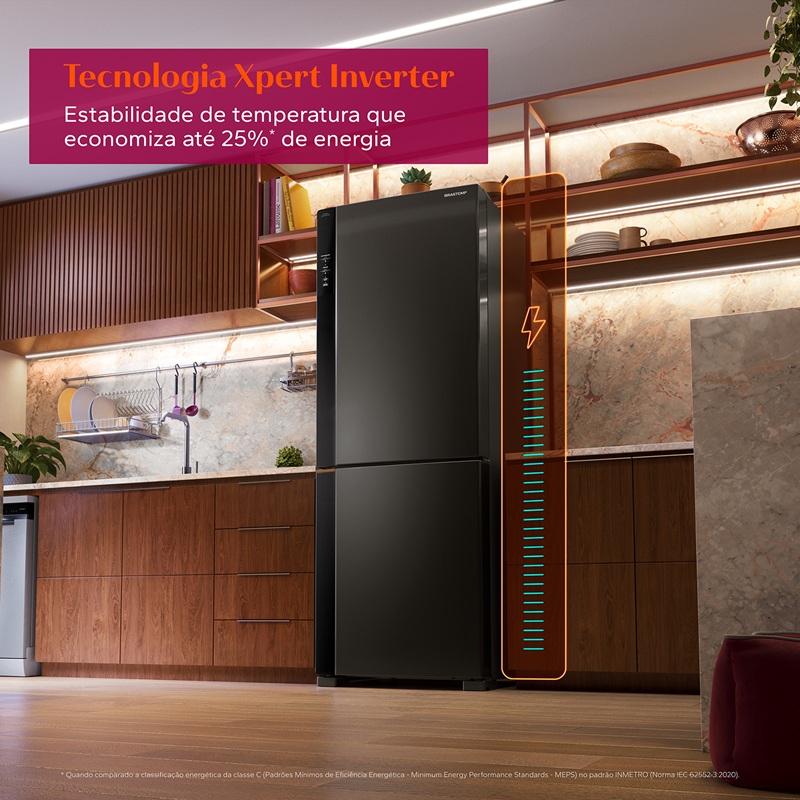 Geladeira que gasta menos energia: conheça modelos Brastemp