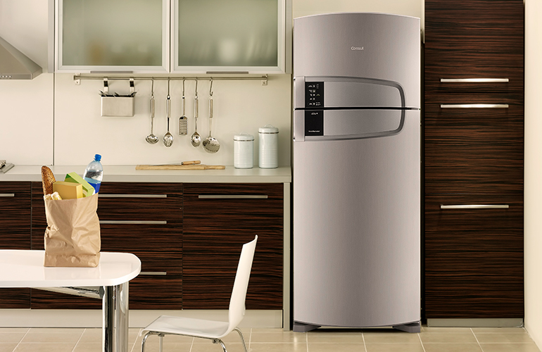 geladeira inox
