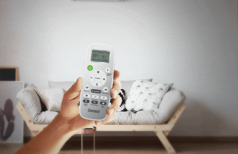 Controle ar-condicionado