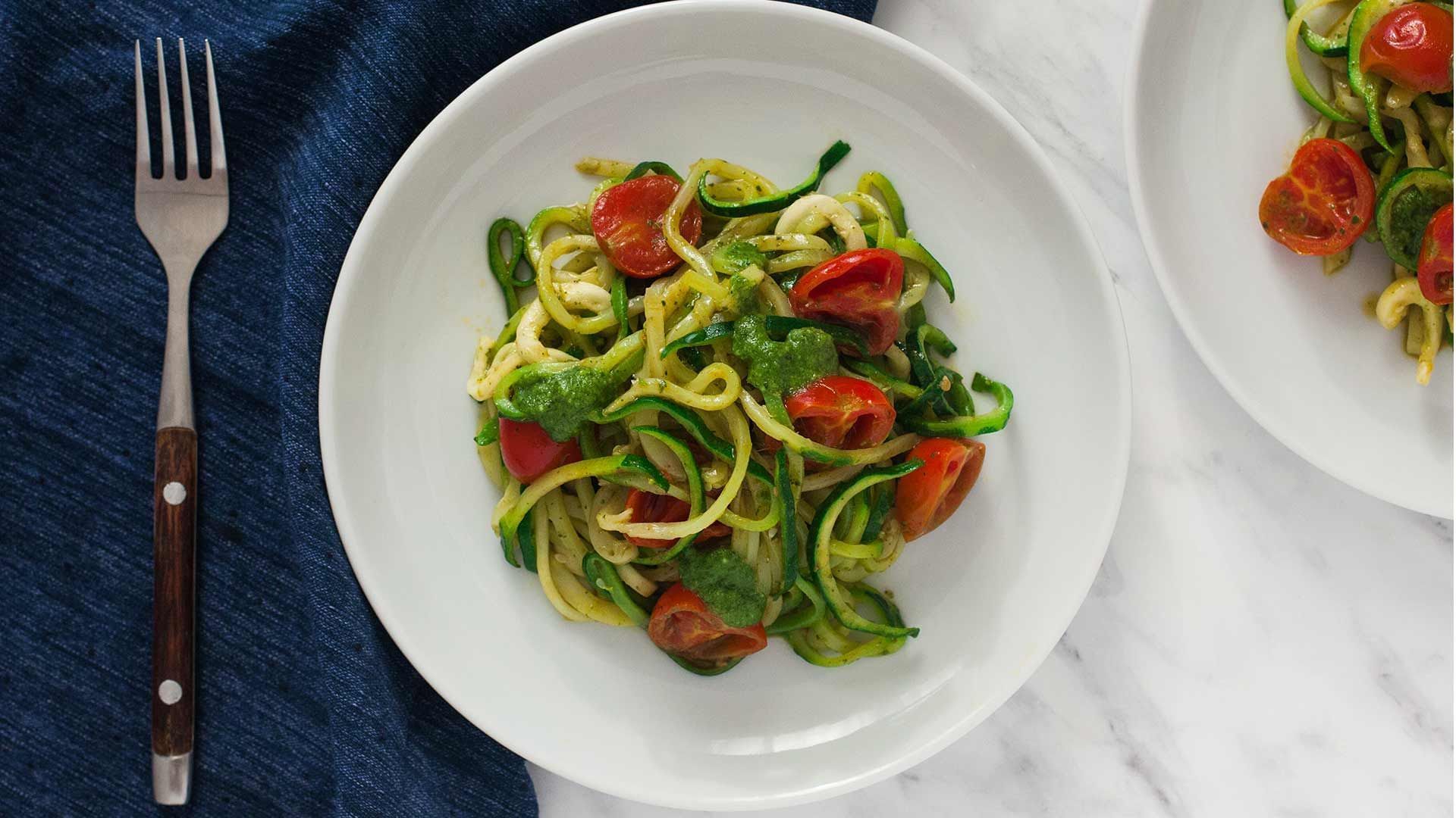 Espaguete de Abobrinha