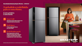 Lançamento: geladeira Brastemp Frost Free 476L com IA