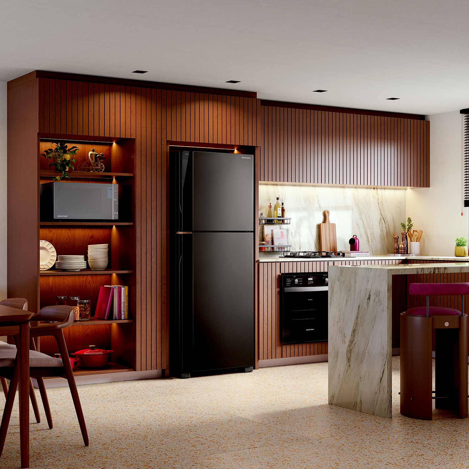 Brastemp Geladeira BRM60AE Imagem Ambientada 1
