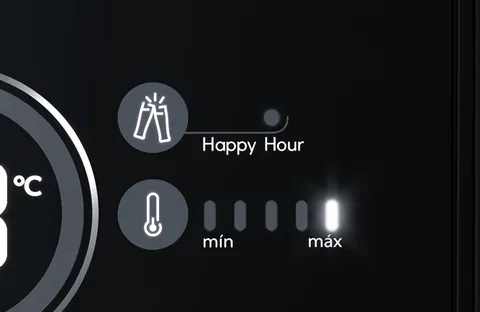 Como manter cerveja gelada - função Happy Hour