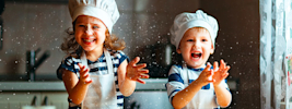 5 receitas divertidas para fazer com as crianças