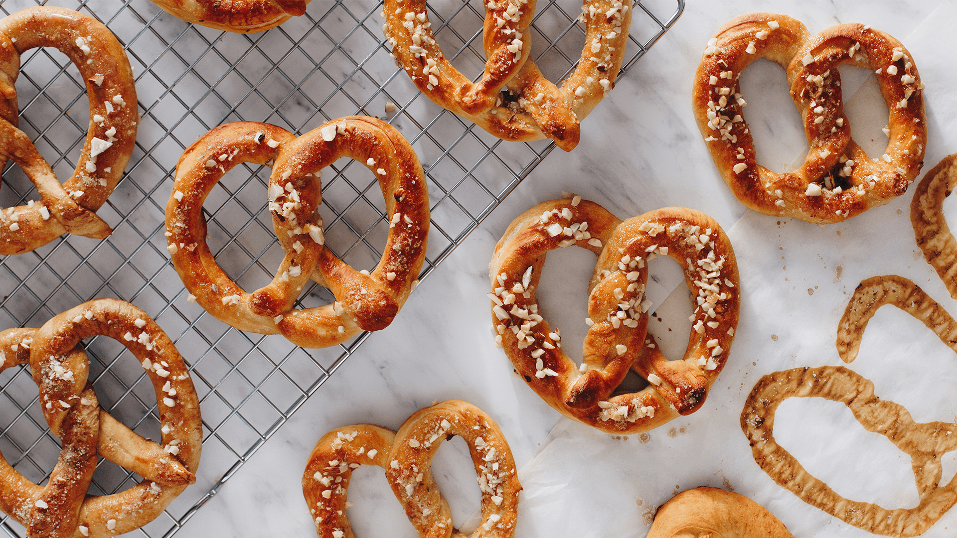 Pretzel de Amêndoa Doce