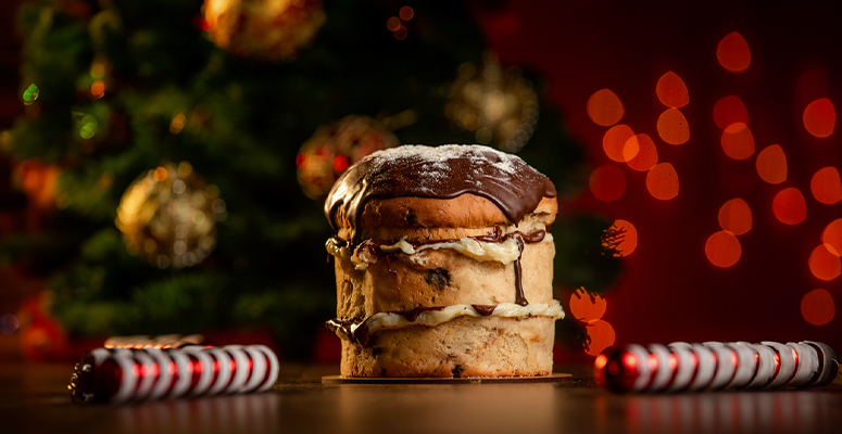 Pavê de Panetone com Chocolate para lamber os dedos