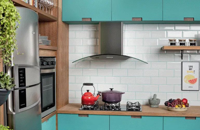 Opções de balcões para cooktop