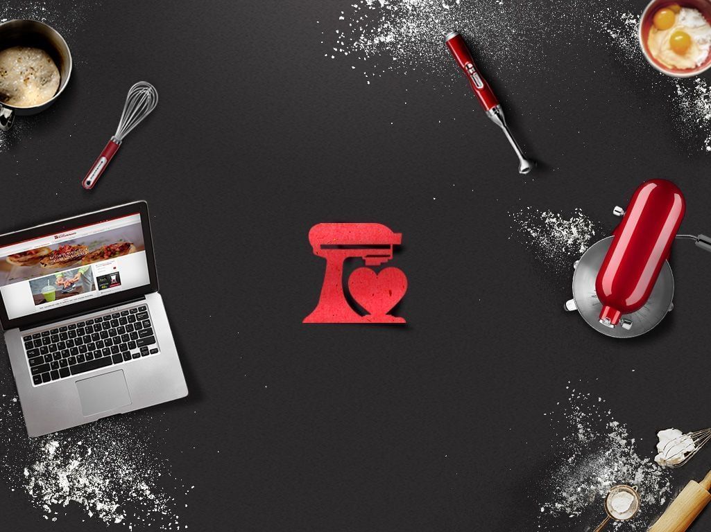 O portal de conteúdo da KitchenAid feito pra você