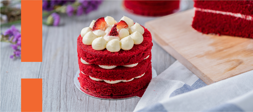 Red Velvet: uma opção refinada de bolo de aniversário