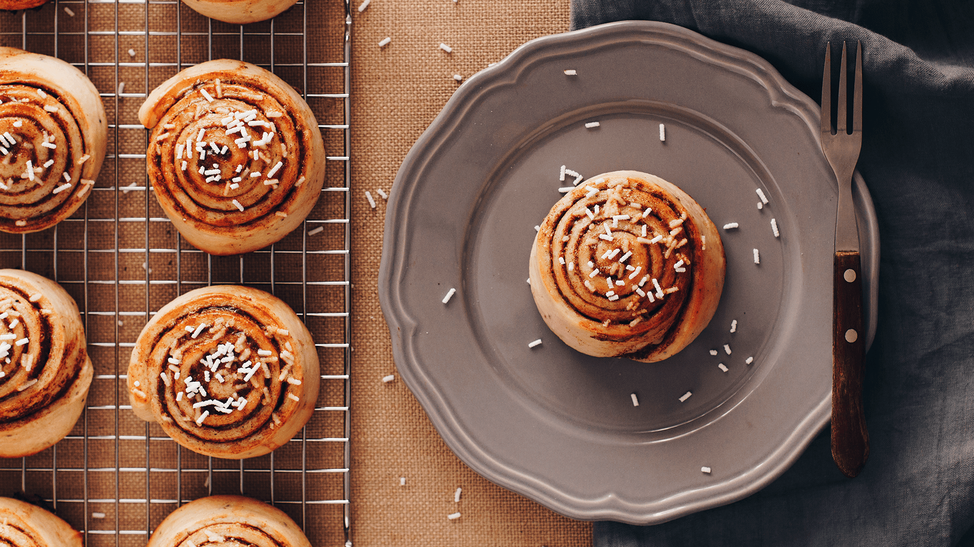 Pão Doce com Canela