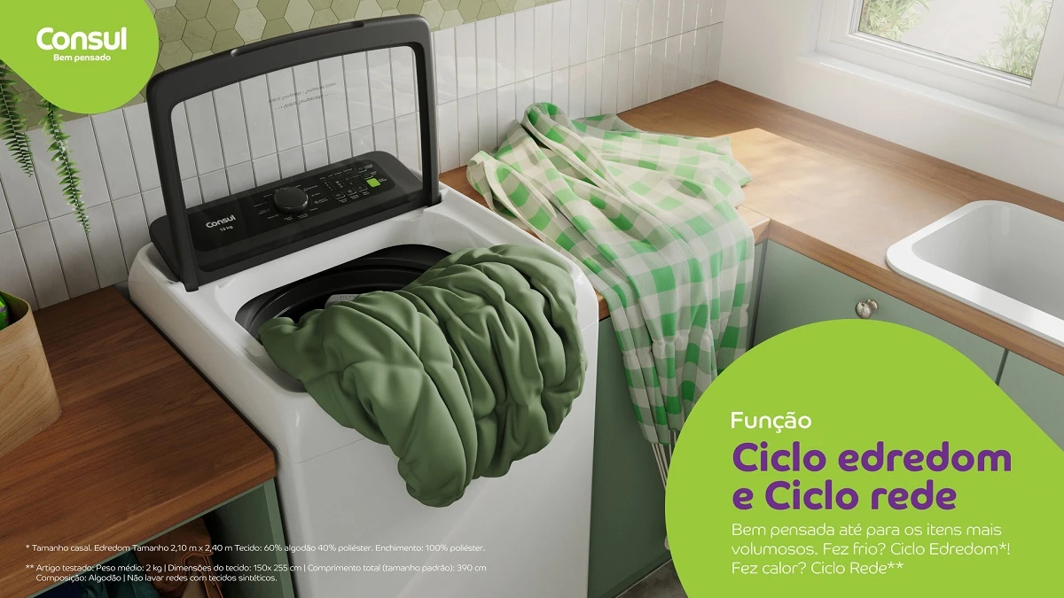 Consul Lavadora CWN13AB 