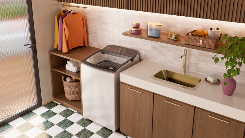 Nova linha de máquinas de lavar roupa 16 kg Brastemp
