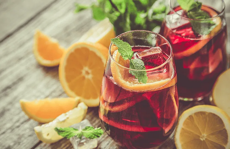 Sangria de cerveja