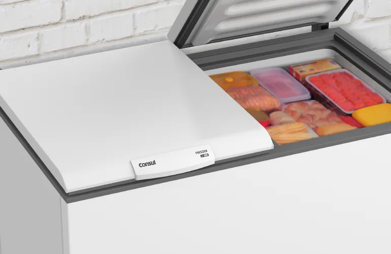 Freezer vertical na Black Friday