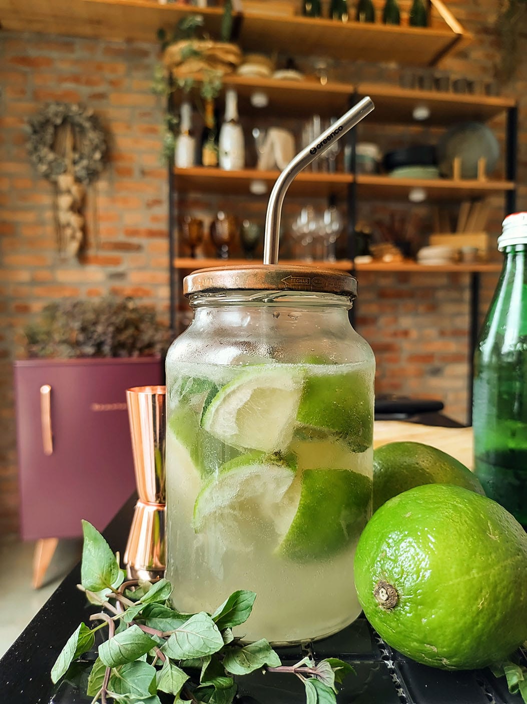 Mojito Limão e Hortelã