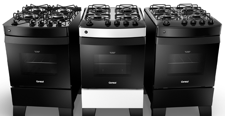 Novos fogões Consul: mais praticidade e modernidade na sua cozinha