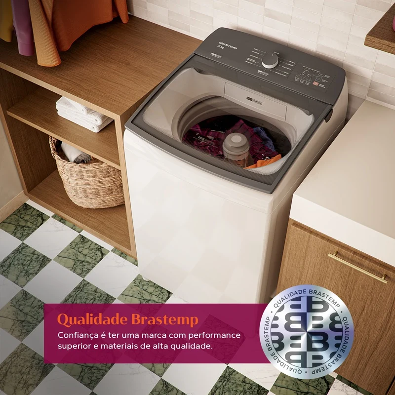 Lavadora Brastemp BWF16AB 