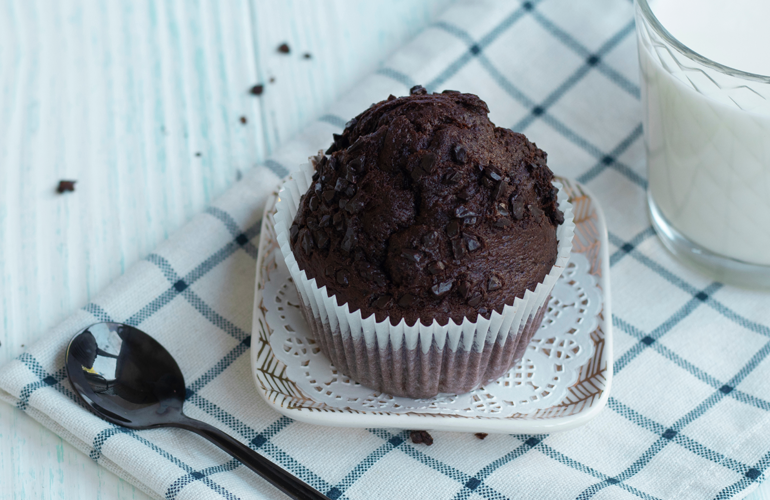 receita cupcake de chocolate