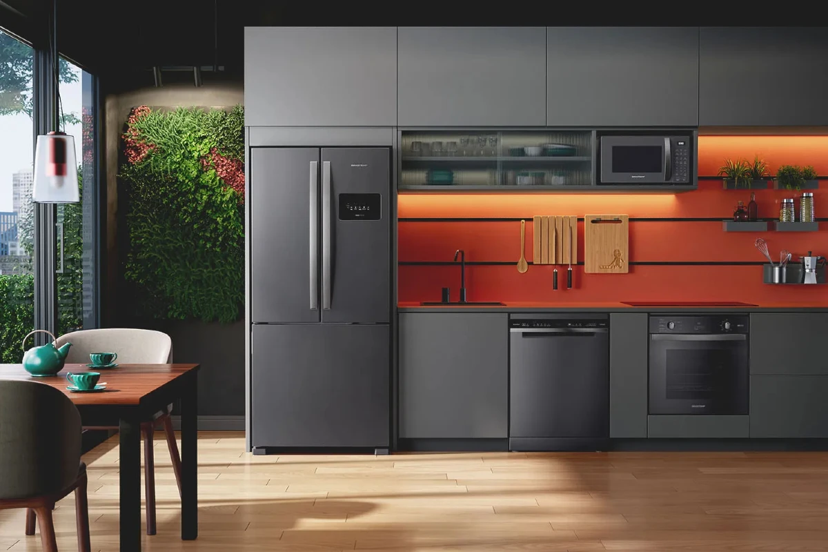 GELADEIRA FRENCH DOOR BRASTEMP