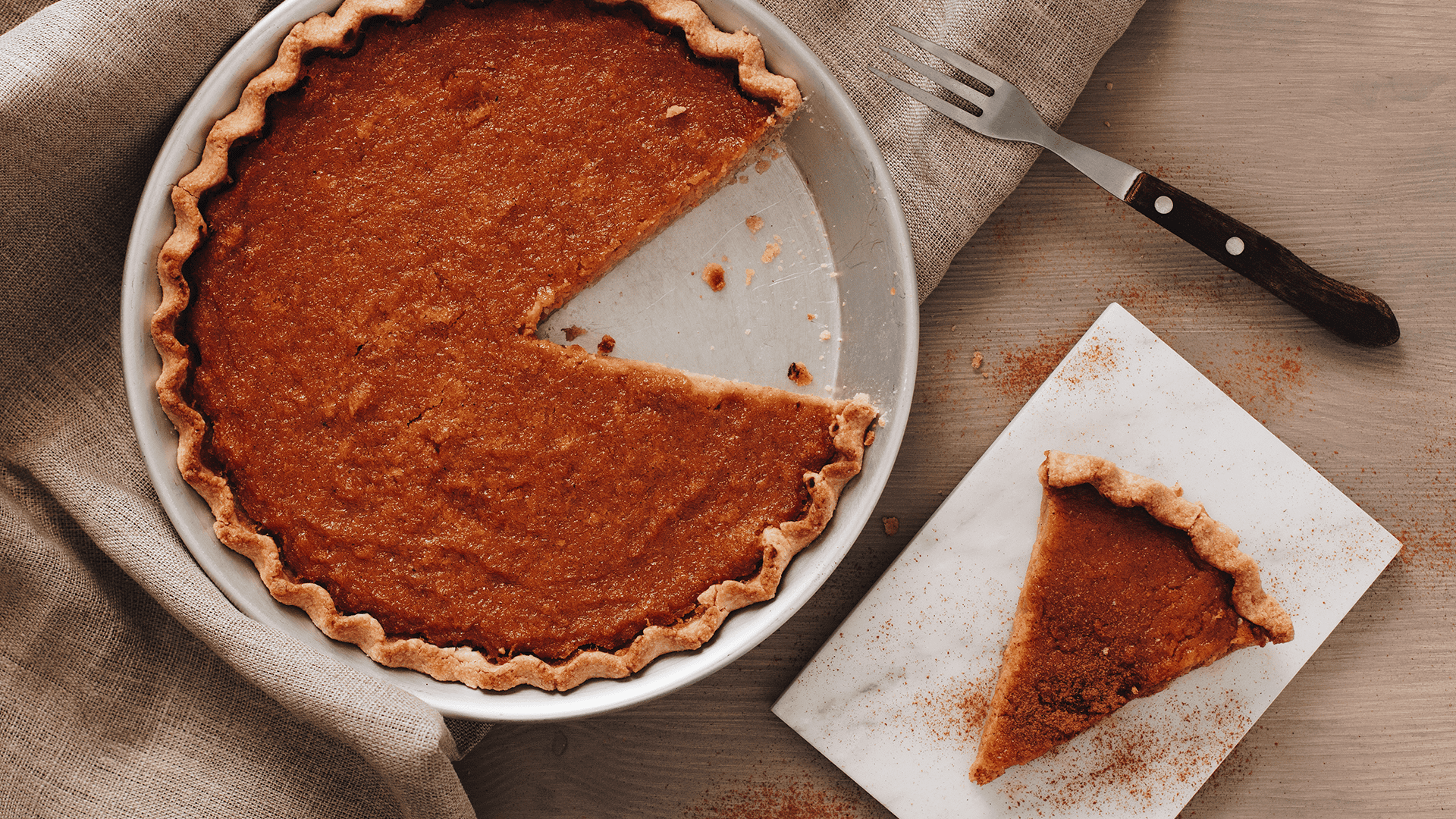 Torta de Abóbora com Conhaque