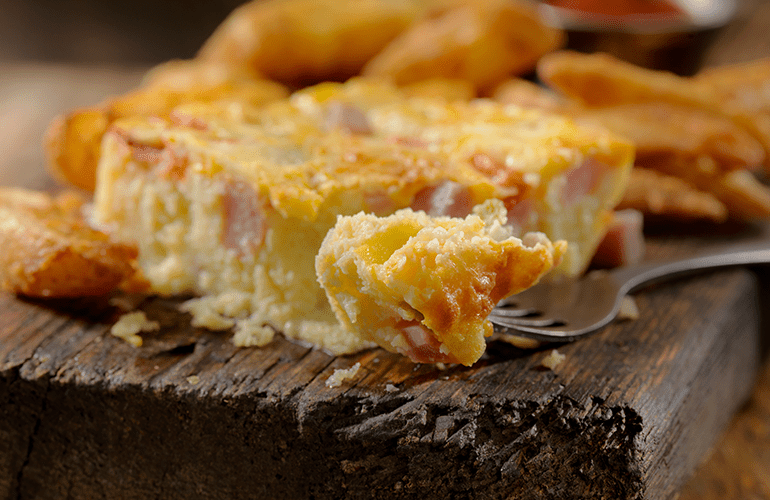 Frittata de forno: como realçar a receita de omelete de batatas